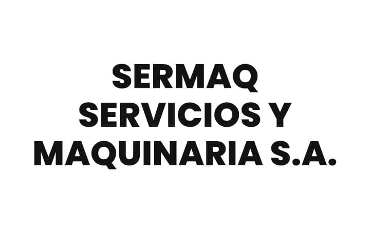 Sermaq Servicios Maquinaria